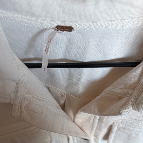 Free People White Button-Up Jacket - Picture 2 of 4